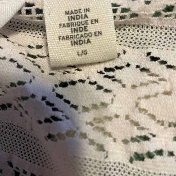 Levi’s Lt Pink Long Sleeve Boho Light Weight Cotton Shirt Sz L - Picture 7 of 8